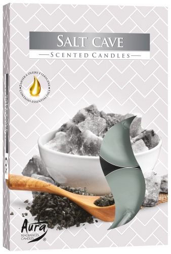 Set of 6 Scented Tealights - Salt Cave product image