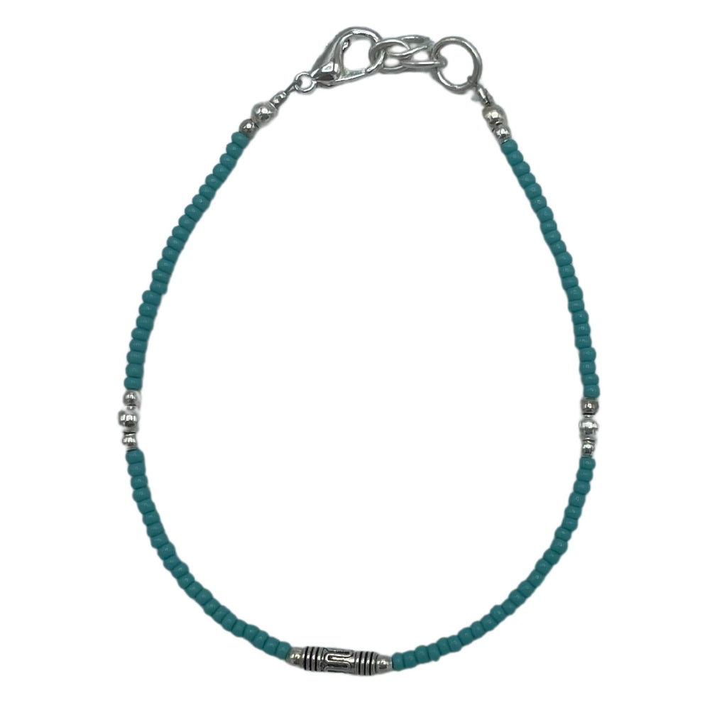 Nepalese Extra Fine Gem Bracelet - Turquoise & Teardrop product image 2