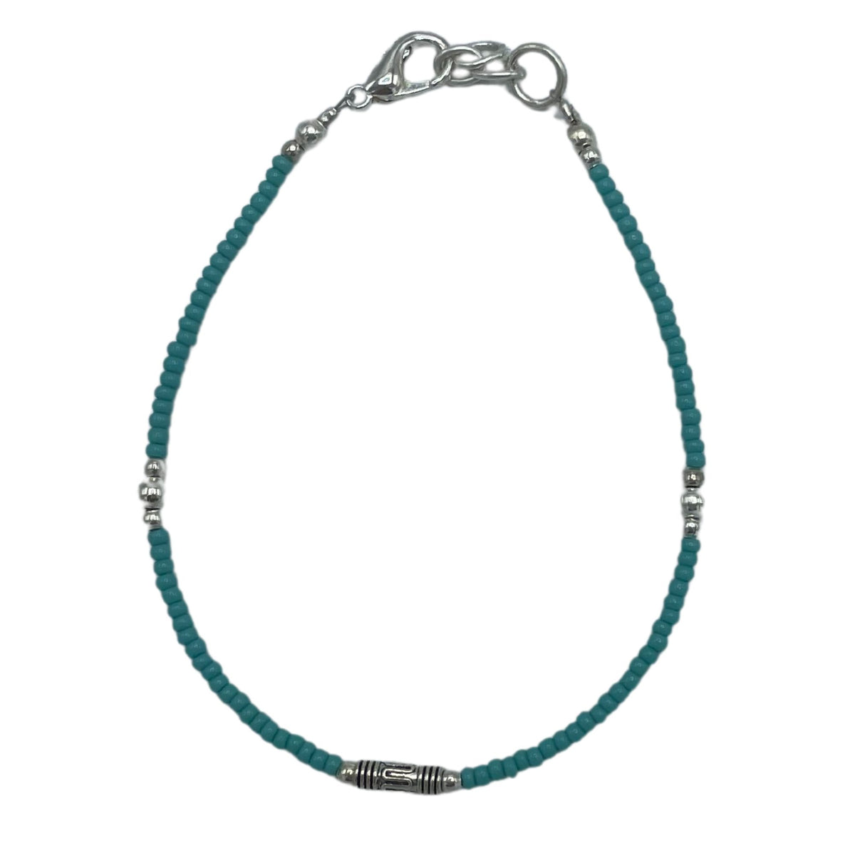 Nepalese Extra Fine Gem Bracelet - Turquoise & Teardrop product image 2