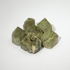 Gemstone Top Polished Points - Epidote A grade (approx 5-6 pieces) product image 5