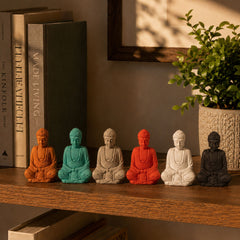 Matt Mini Buddha (Assorted Colours) product image 6