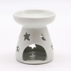 Sm Classic White Oil Burner - Moon & Star product image 4