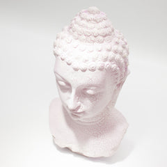 Buddha Bust Lamp Cherry Crackle - Oval stand product image 4