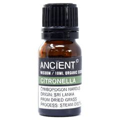 Citronella Organic Essential Oil 10ml product image