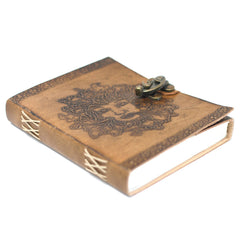 Leather Greenman Notebook (6x8") product image 2