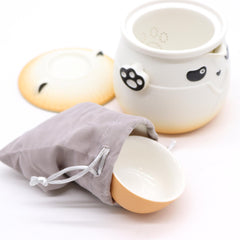 Panda Teapot Set & Three Cups - Orange product image 6