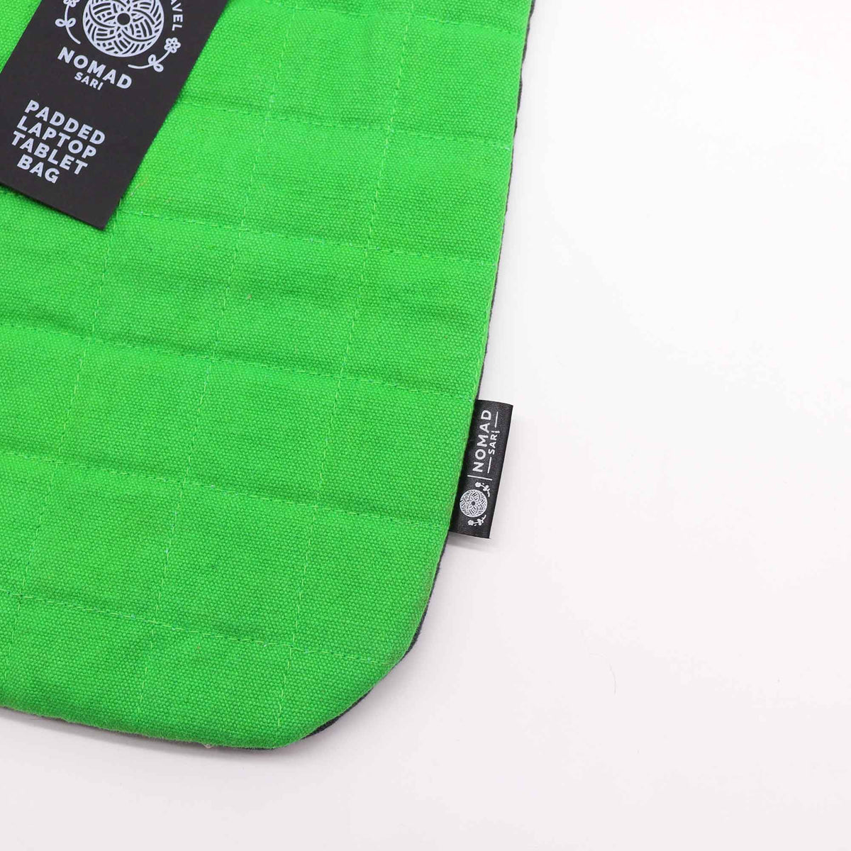 Laptop Padded Pouch - Frog Green - 14oz Stonewash - product image 2