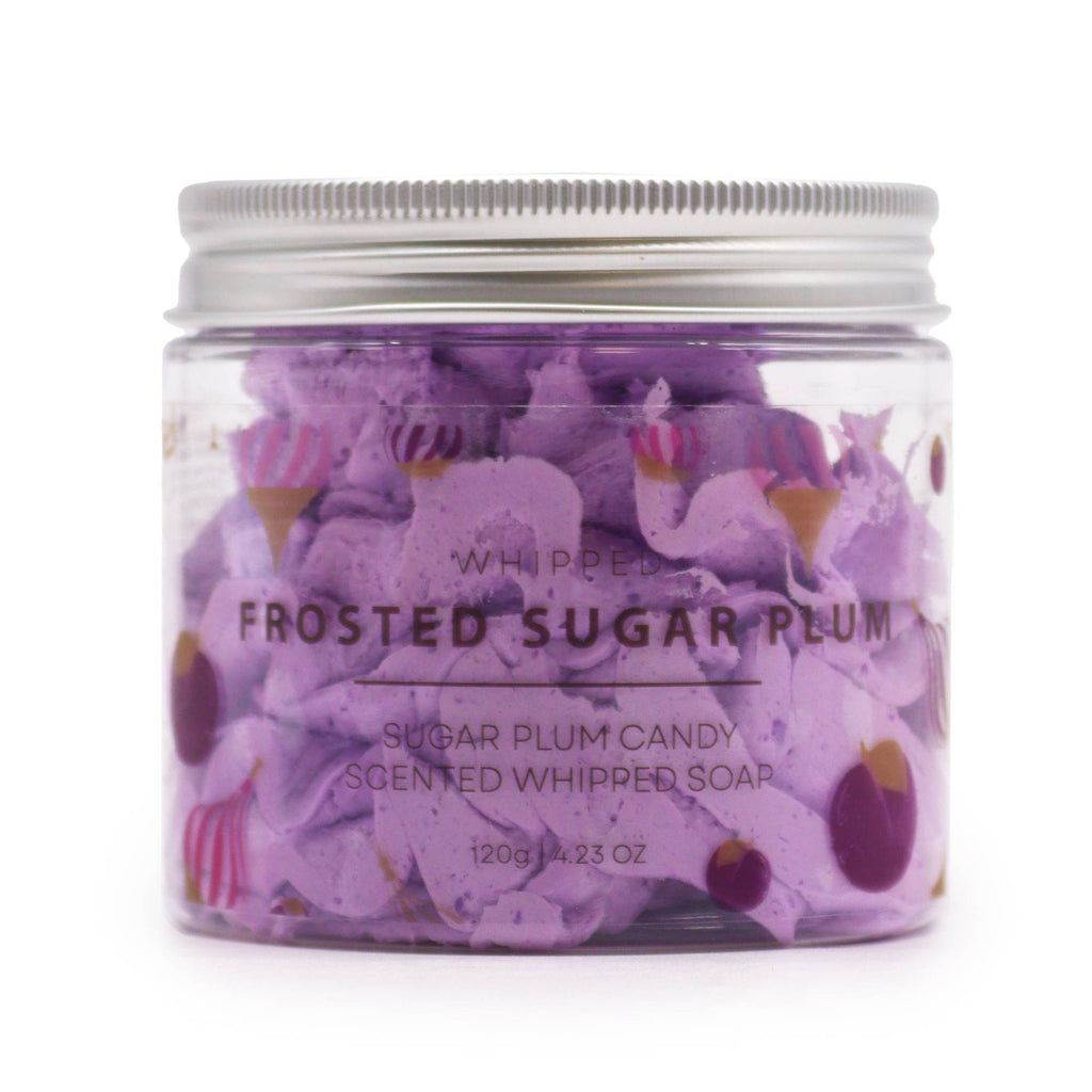 Frosted Sugar Plum Whipped Soap 120g product image 5