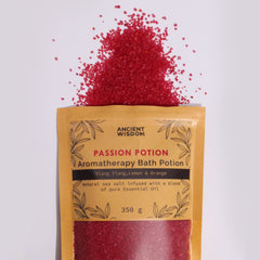 Aromatherapy Bath Potion in Kraft Bag 350g - Passion product image 3