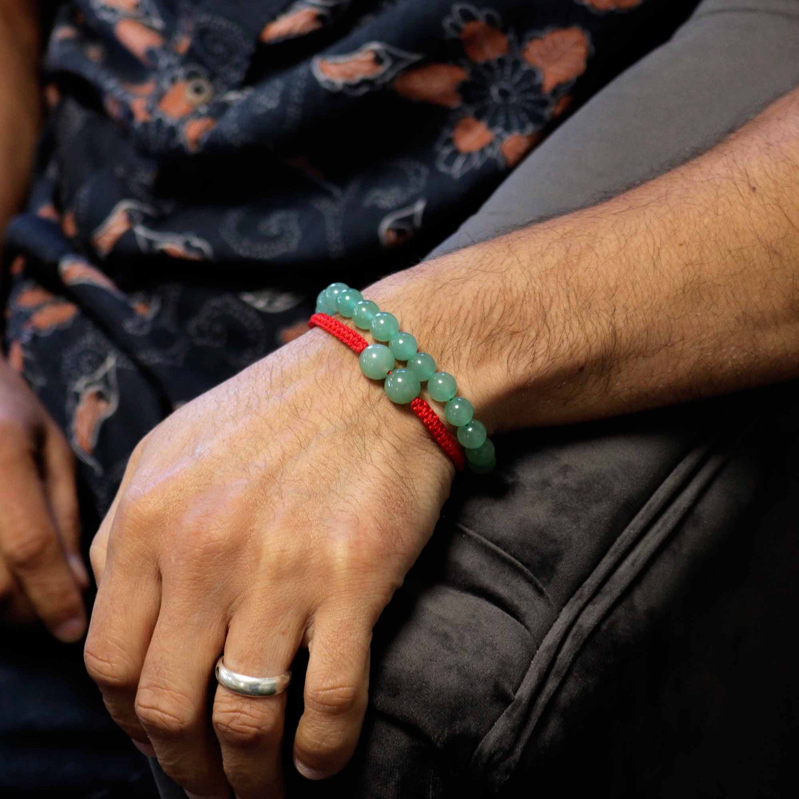 Gemstone Double Power Bracelets- Jade product image