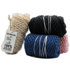 Pure Cotton Mesh Bag - Natural product image 3