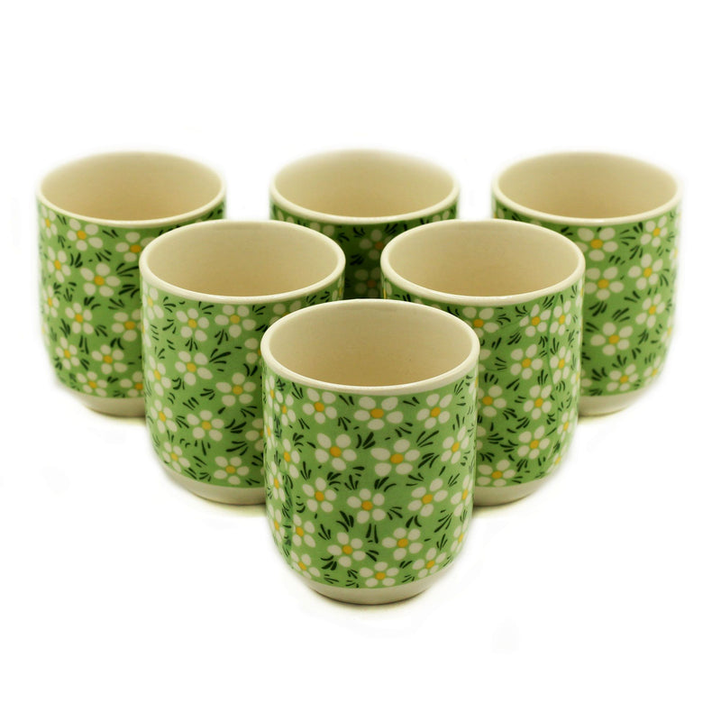 Herbal Tea Cups - Green Daisey product image