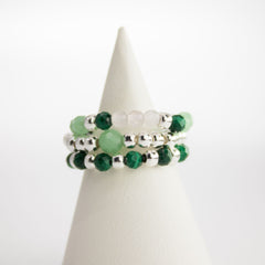 Nymph Spirit Gemstone Ring Set - Forest Spirit product image 4