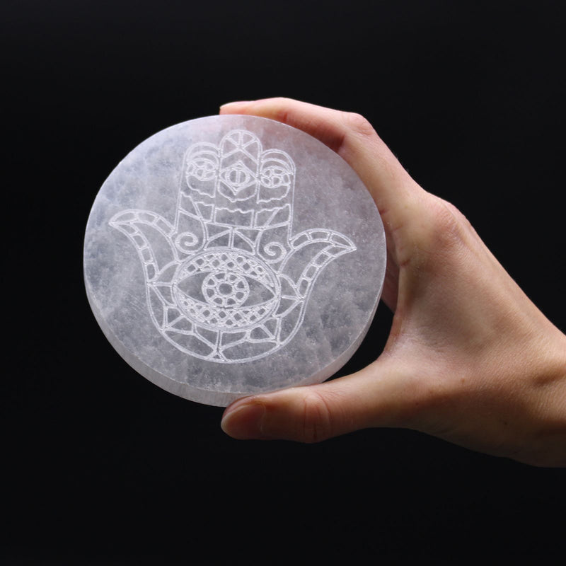 Medium Charging Plate 10cm - Hamsa product image