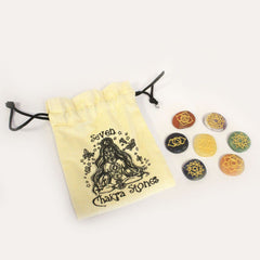 Small Stones Chakra Set (Rounded shape) product image 2