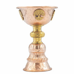 Copper Ritual Goblet with Tree of Life 10x15cm product image