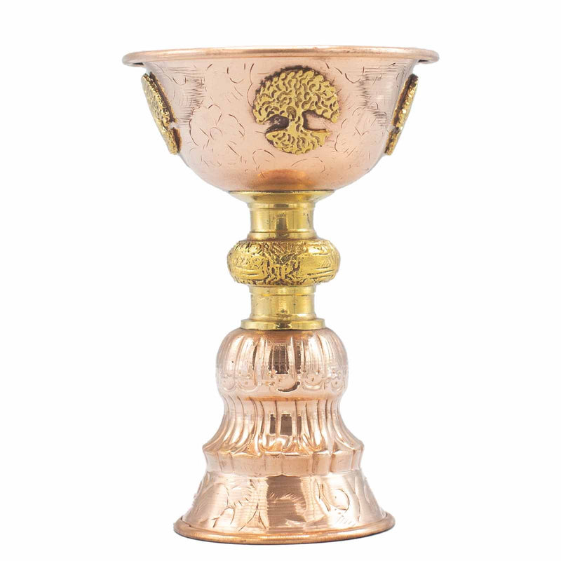 Copper Ritual Goblet with Tree of Life 10x15cm product image