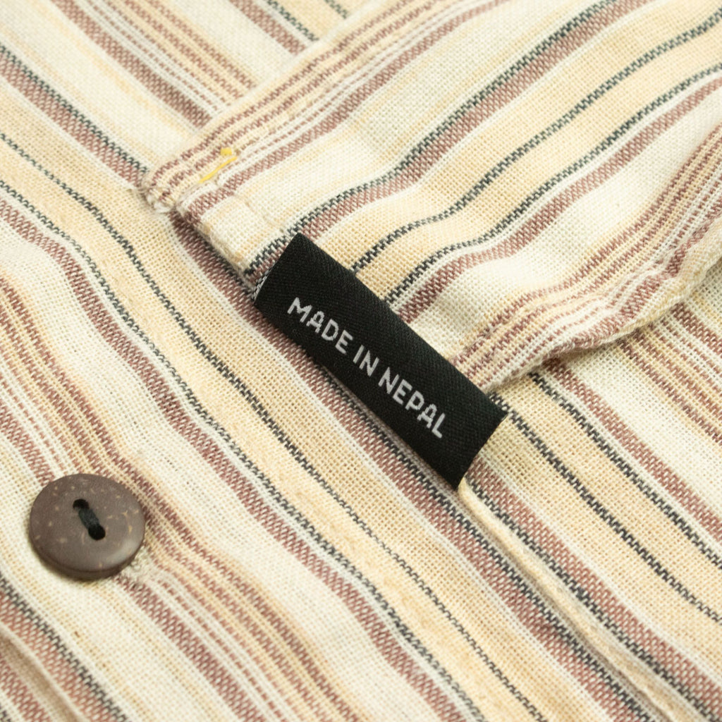 Nomad Sari Grandad Shirt - Brown Beige - XL product image 10