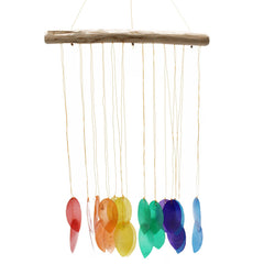 Rainbow Large Leaf Chime product image