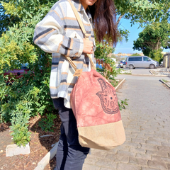 All Natural Backpack - Terracotta Stonewash - Hamsa product image 5