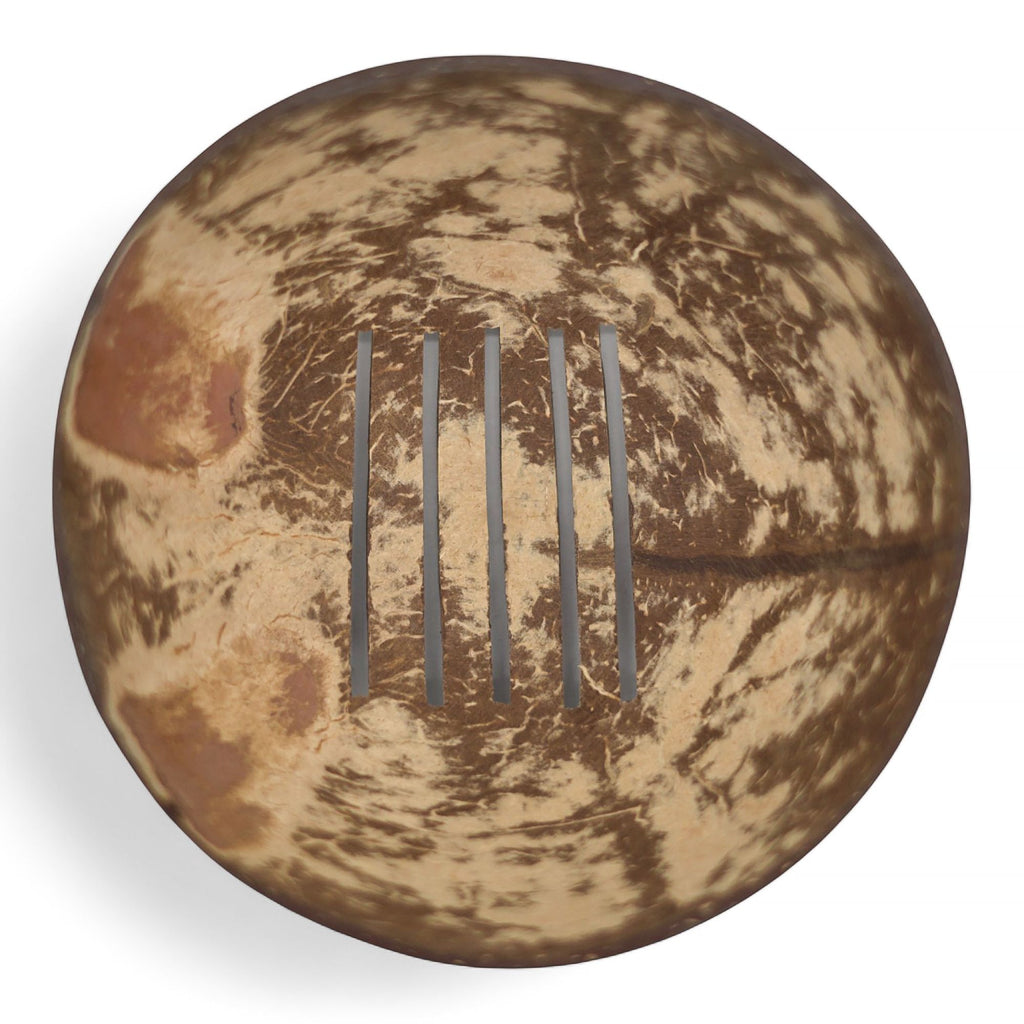 Natural Coconut Soap Dish - Round - 11cm product image 4