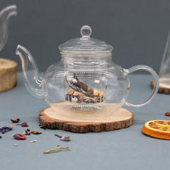 Glass Infuser Teapot - Round Pearl - 400ml product image 4