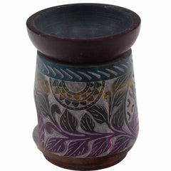Large Soapstone Oil Burner 13x10cm - Elephant - Five Colours product image 2