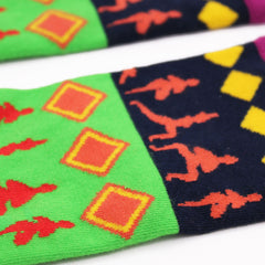 Hop Hare Bamboo Socks S/M - Yoga Poses product image 4