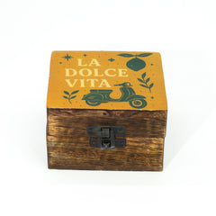 Small Enamelled Box - La Dolce Vita product image