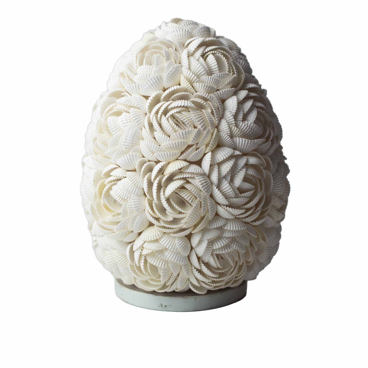 Boho Sea Shell Lamp - Rose Oval - 20cm product image