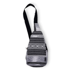 Nomad Sari Jacquard Natural Cross Bag - Urban Caravan product image