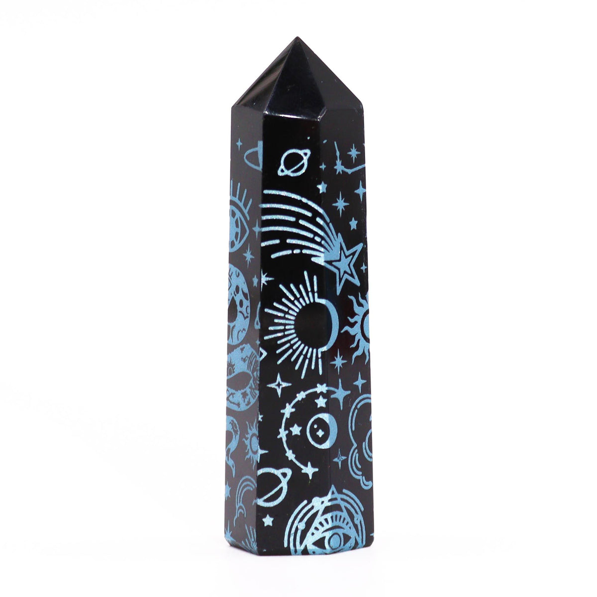 Black Obsidian Point - Mystic Story - Sky Blue - product image 3