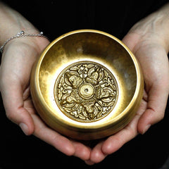 Five Buddha Singing Bowl Set 10cm (min 400gm) product image 2