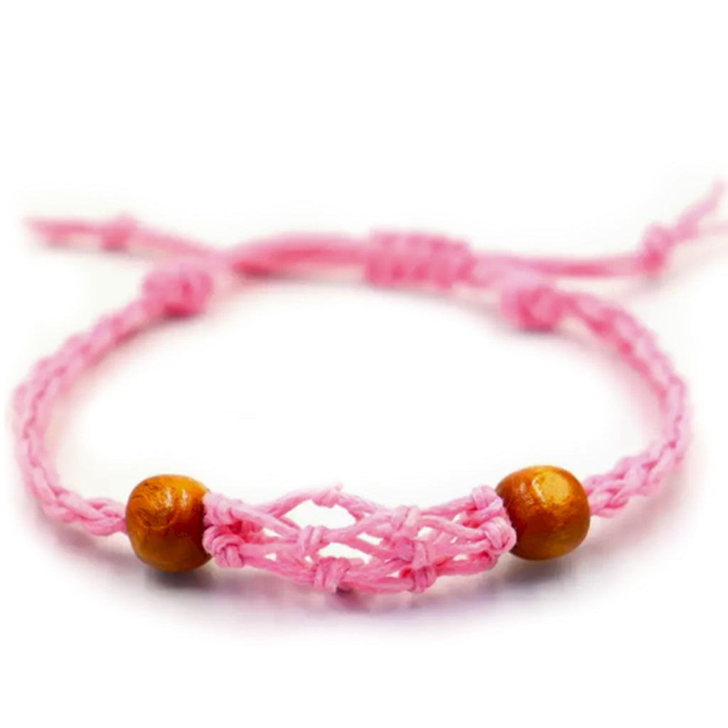Gemstone Bracelet Cord - Pink product image