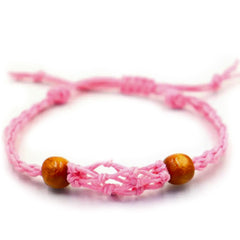 Gemstone Bracelet Cord - Pink product image
