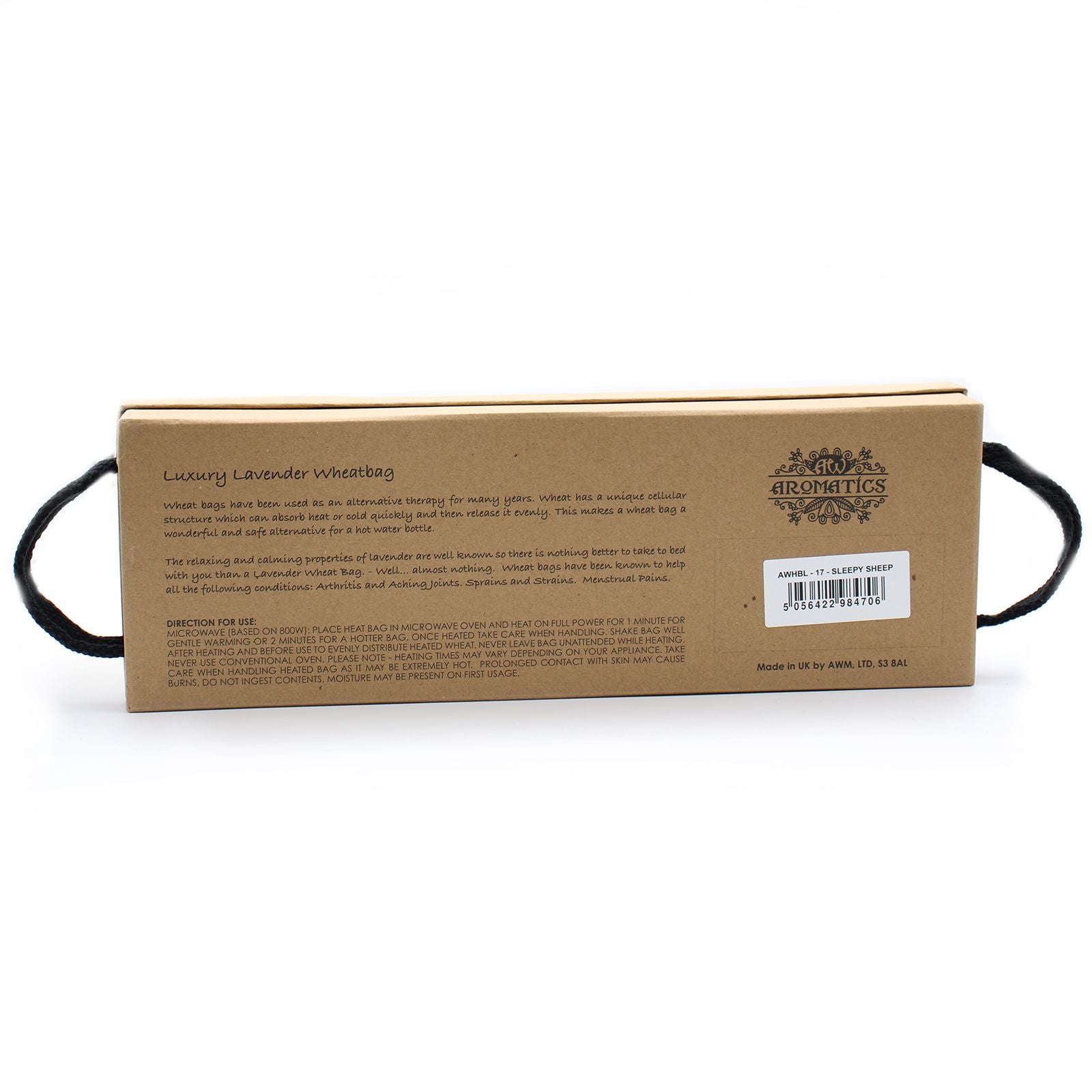 Luxury Lavender Wheat Bag in Gift Box - Sleepy Sheep product image