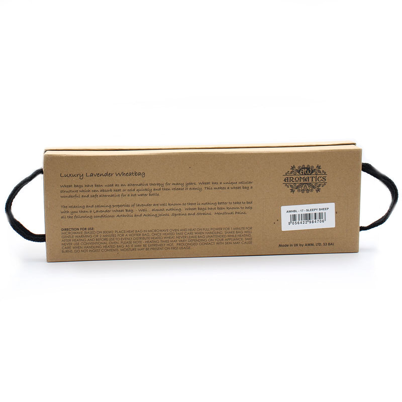 Luxury Lavender Wheat Bag in Gift Box - Sleepy Sheep product image