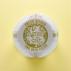 Agnes + Cat Bath Fizzer - Fresh Citrus product image 2