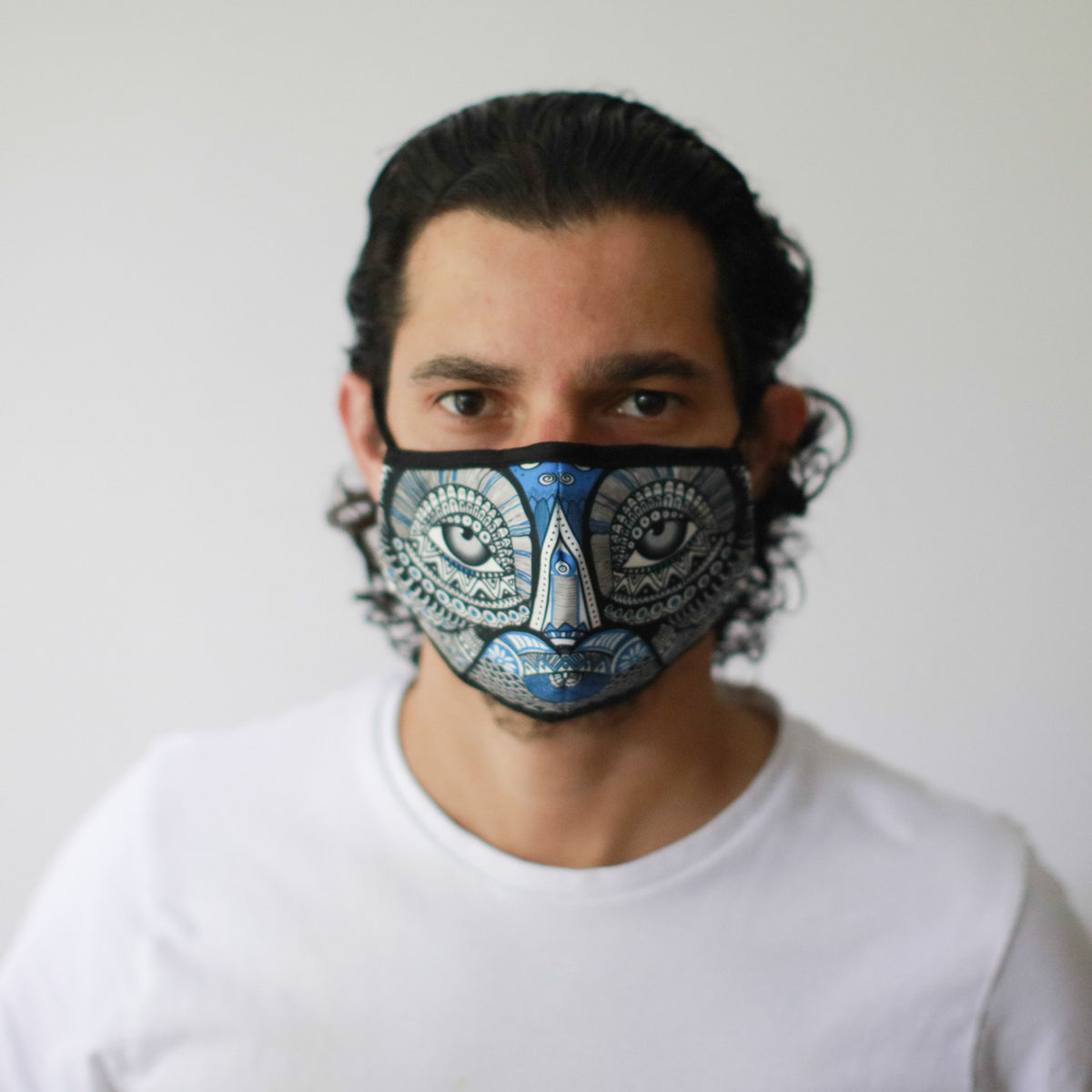 Reusable Fashion Face Mask - Mystical Owl (Adult) - product image 2