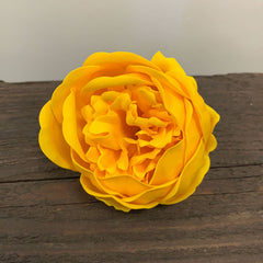 Craft Soap Flower - Ext Large Peony - Yellow product image