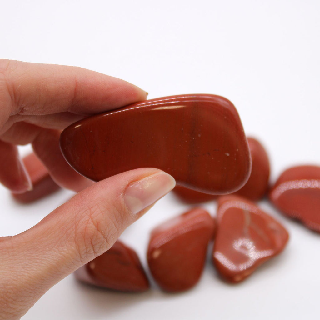 XL Tumble Stones - Jasper - Red - product image 2