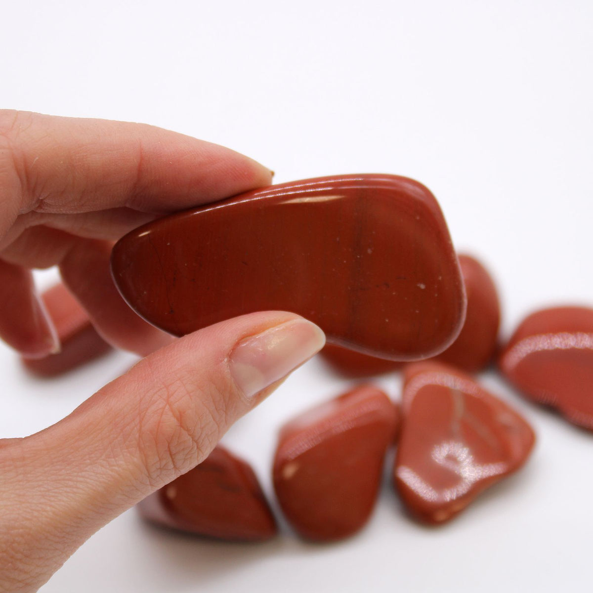 XL Tumble Stones - Jasper - Red - product image 2