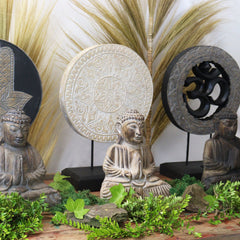 Buddha Feng Shui Set - Classic Mandala - Natural product image 2