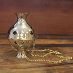 Hanging Brass Incense Burner product image 2