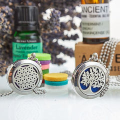 Aromatherapy Jewellery Chain Bracelet - Cat & Flowers - 20mm product image 2