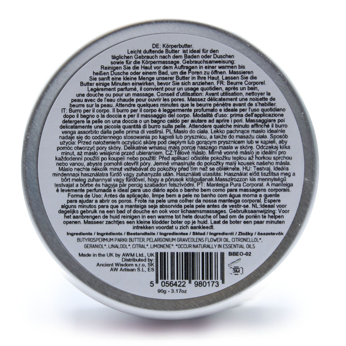 Aromatherapy Shea Body Butter 90g - Geranium product image 2