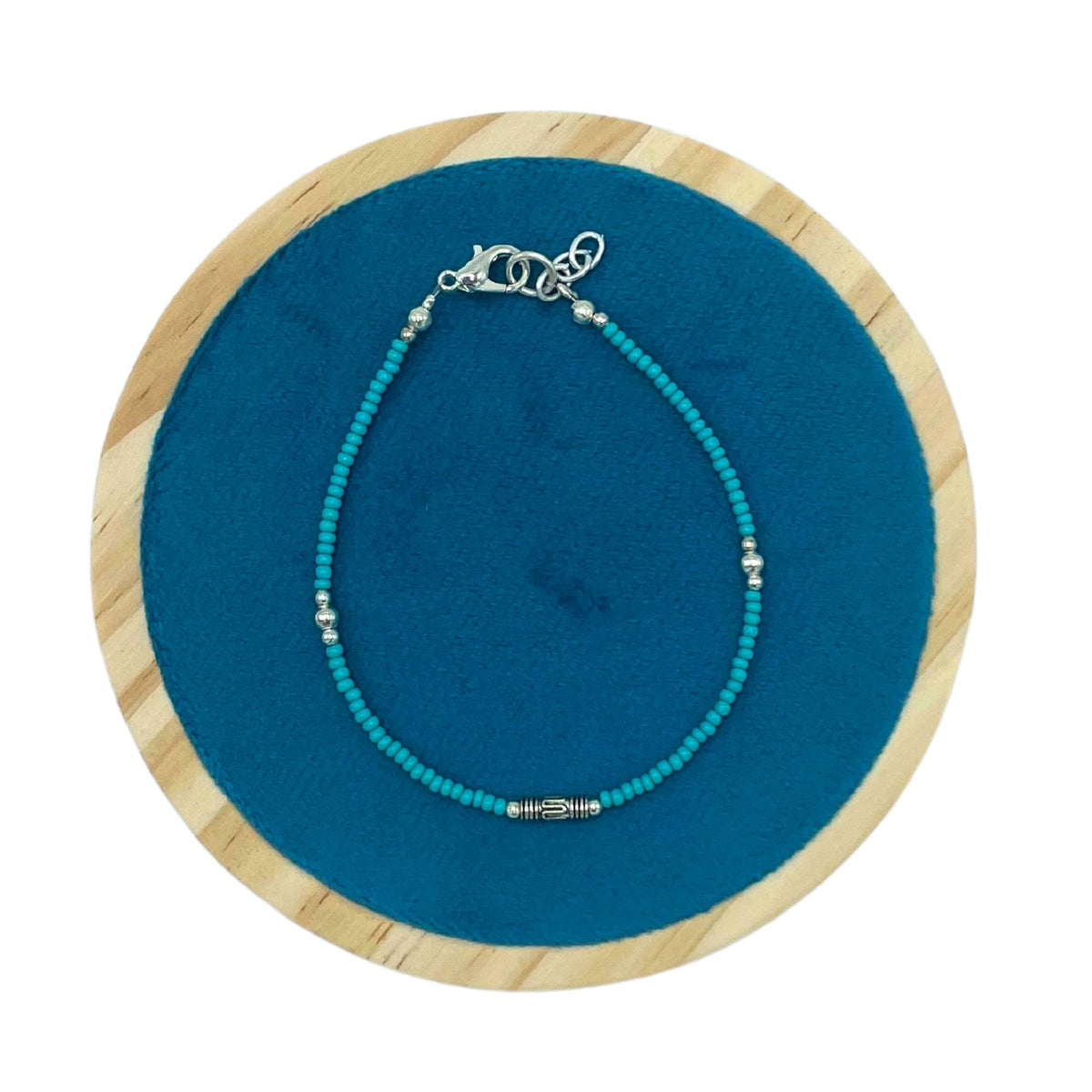 Nepalese Extra Fine Gem Bracelet - Turquoise & Teardrop product image 4