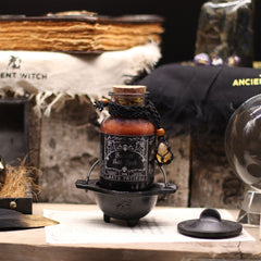 Ancient Witch Bath Spell Potion & Citrine Crystal Amulet - Success product image 6