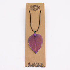 Necklace - Bravery Leaf - Multicoloured product image