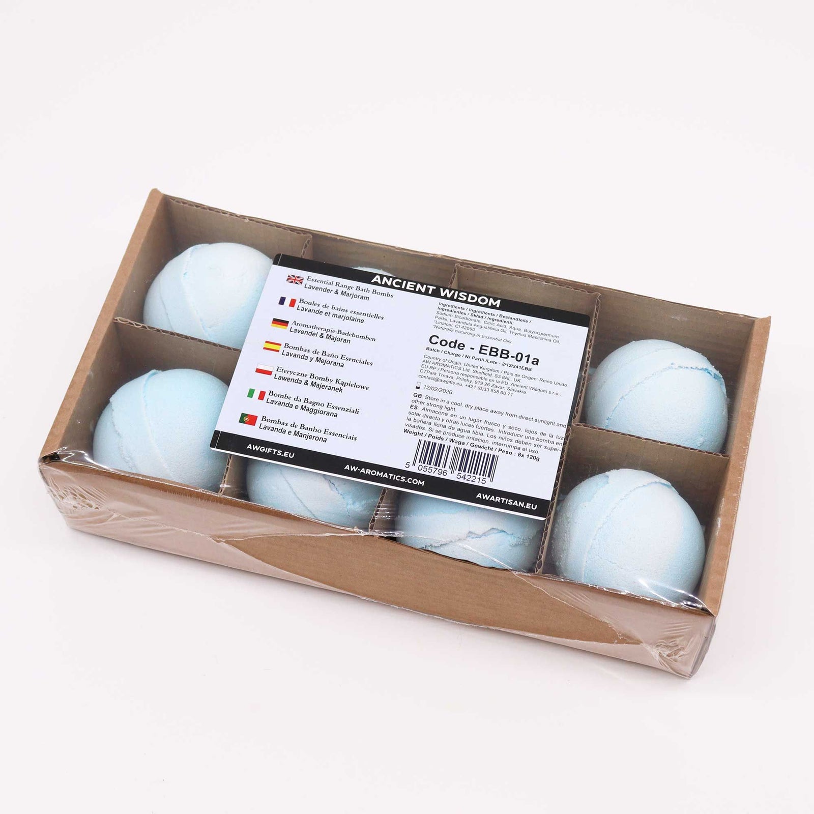 Essential Oil Bath Bomb - Lavender & Marjoram product image
